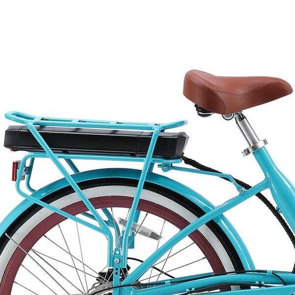 sixthreezero Simple Step-Thru Women's 7-Speed 500W Electric Bicycle