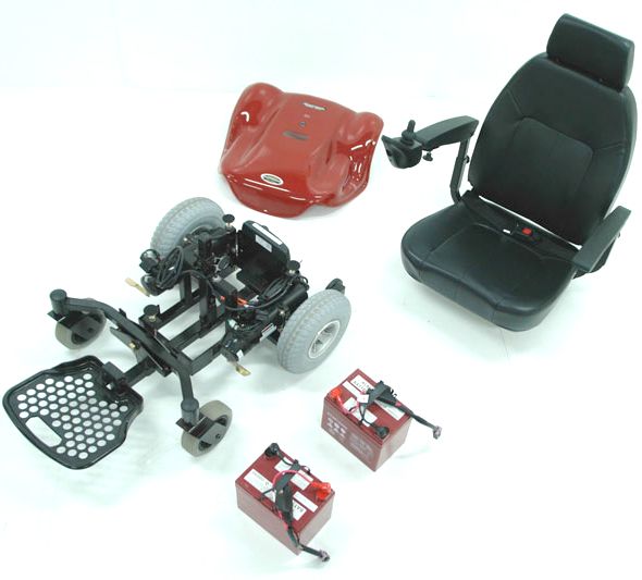 SHOPRIDER Streamer Sport Rear-Wheel Drive Power Wheelchair