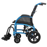 Strongback Ergonomic Transport Wheelchair-1012AB-20-Open Box Return