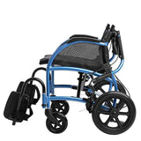 Strongback Ergonomic Transport Wheelchair-1012AB-20-Open Box Return