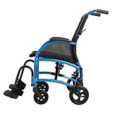 Strongback Ergonomic Transport Wheelchair-1012AB-20-Open Box Return