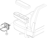 Pride Mobility C-Style Cup Holder for Scooters and Powerchairs