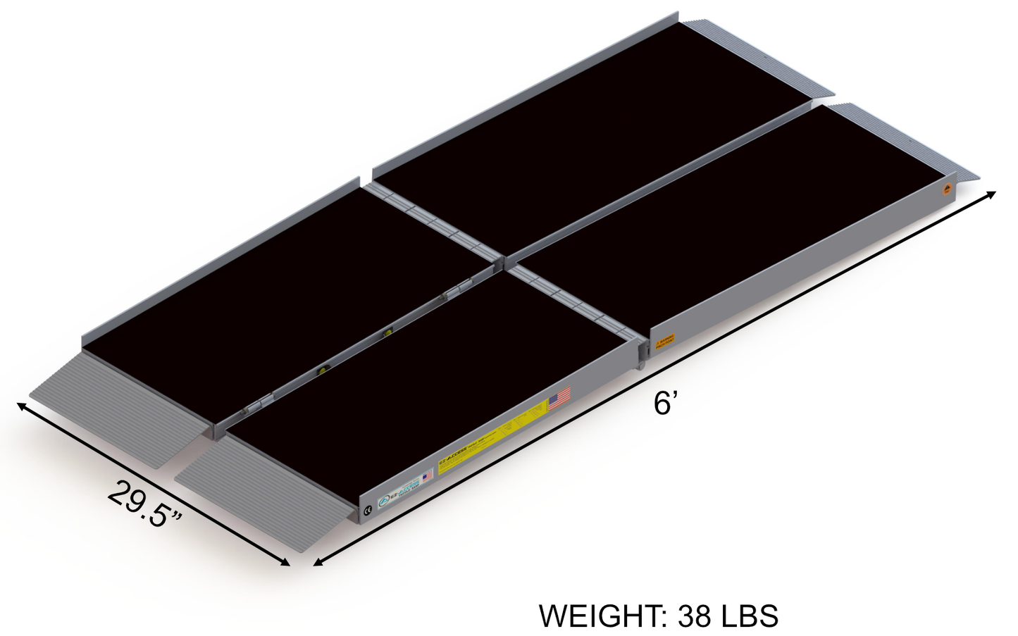 SUITCASE® Trifold AS Ramp by EZ-ACCESS®