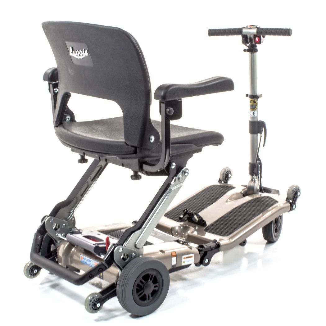 Luggie® Super Plus 3 Manual Folding Heavy Duty Travel Scooter