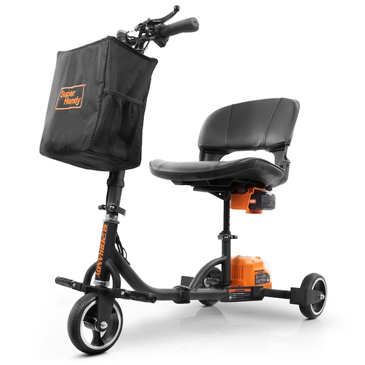 SuperHandy Passport 3 Wheel Travel Folding Mobility Scooter