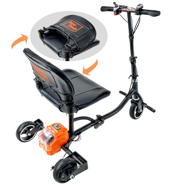 SuperHandy Passport 3 Wheel Travel Folding Mobility Scooter