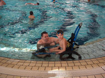 Hippocampe Swimming Pool Wheelchair