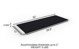 TRANSITIONS® Angled Entry Plate by EZ-ACCESS®