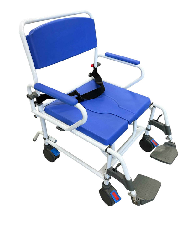 Healthline EZeelife 188 Bariatric Aluminum Shower & Commode Chair