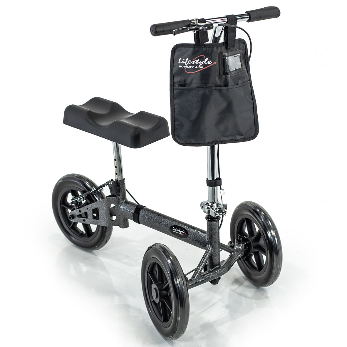Rhythm Healthcare-KN1000-4-Wheel Knee Walker with tote bag
