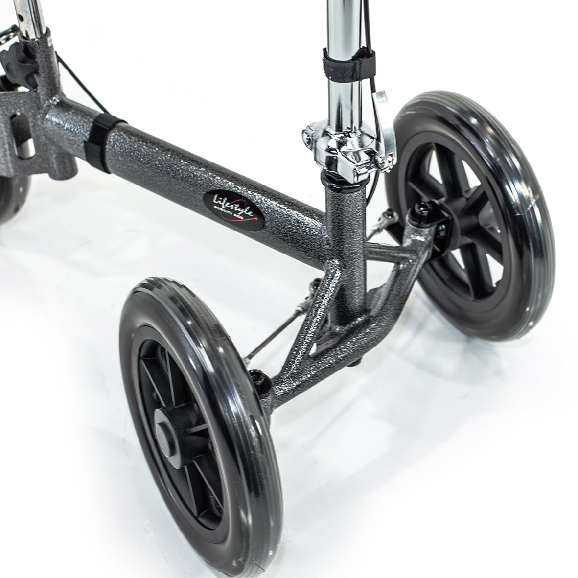 Rhythm Healthcare-KN1000-4-Wheel Knee Walker with tote bag