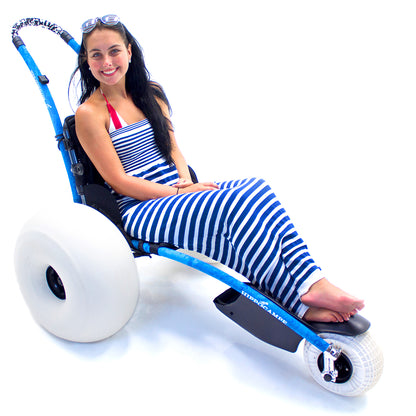 Hippocampe Lightweight Foldable Beach Wheelchair
