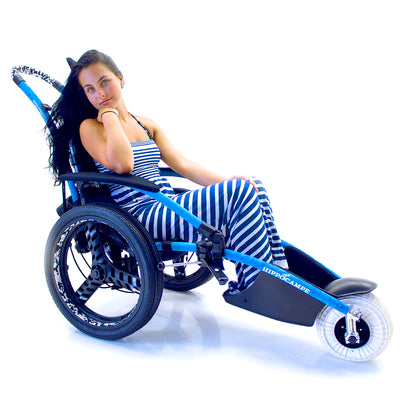 Hippocampe Lightweight Foldable Beach Wheelchair