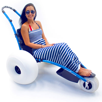 Hippocampe Lightweight Foldable Beach Wheelchair