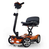 EV Rider Transport 4AF 4-Wheel Auto Folding Mobility Scooter Red