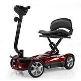 EV Rider Transport 4AF 4-Wheel Auto Folding Mobility Scooter Red