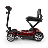 EV Rider Transport 4AF 4-Wheel Auto Folding Mobility Scooter Red