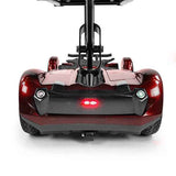 EV Rider Transport 4AF 4-Wheel Auto Folding Mobility Scooter Red