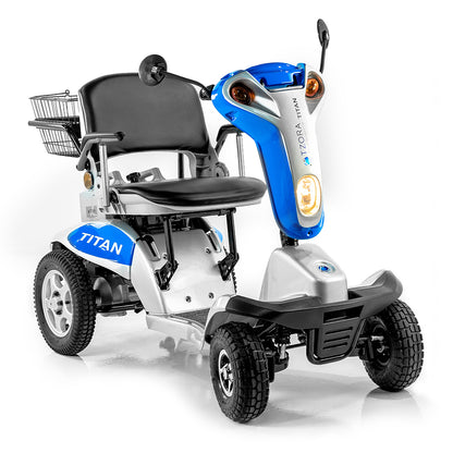 Scooter de mobilité pliable à 4 roues Tzora Titan 4 XL