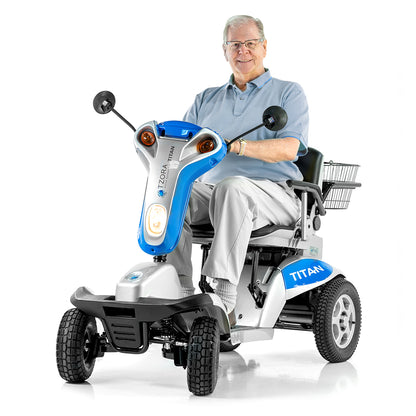 Scooter de mobilité pliable à 4 roues Tzora Titan 4 XL