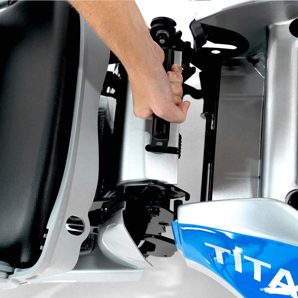 Scooter de mobilité pliable à 4 roues Tzora Titan 4 XL