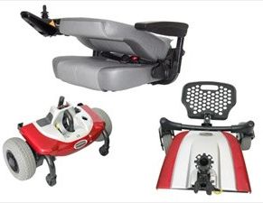 SHOPRIDER Smartie Portable Lightweight Power Wheelchair