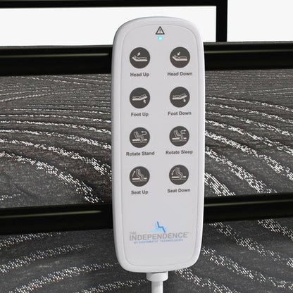 Journey Health and Lifestyle Upbed Independence-4 in 1 motorized lift bed with 90 degree Rotation
