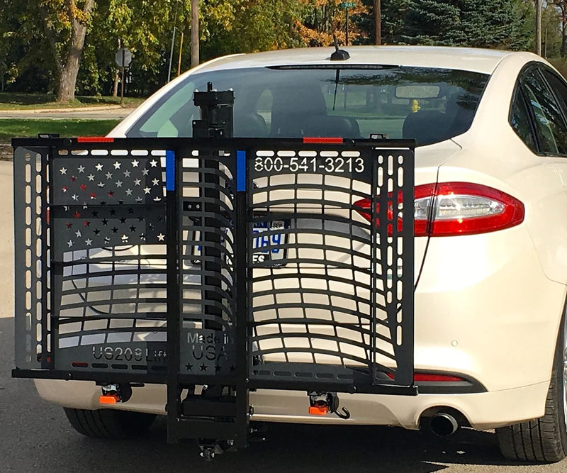 Wheelchair Carrier Patriotic Electric Lift