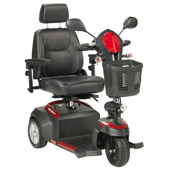 Drive Ventura DLX-320CS-3-Wheel Power Mid-Size Mobility Scooter Open Box Returns Showroom Model