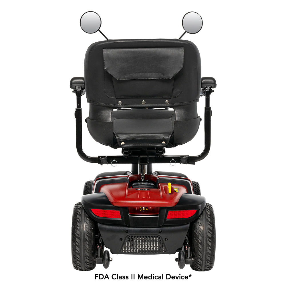 Pride Victory 10 Platinum 4-Wheel Power Mobility Scooter with EZ Turn Technology (SC710PLA)