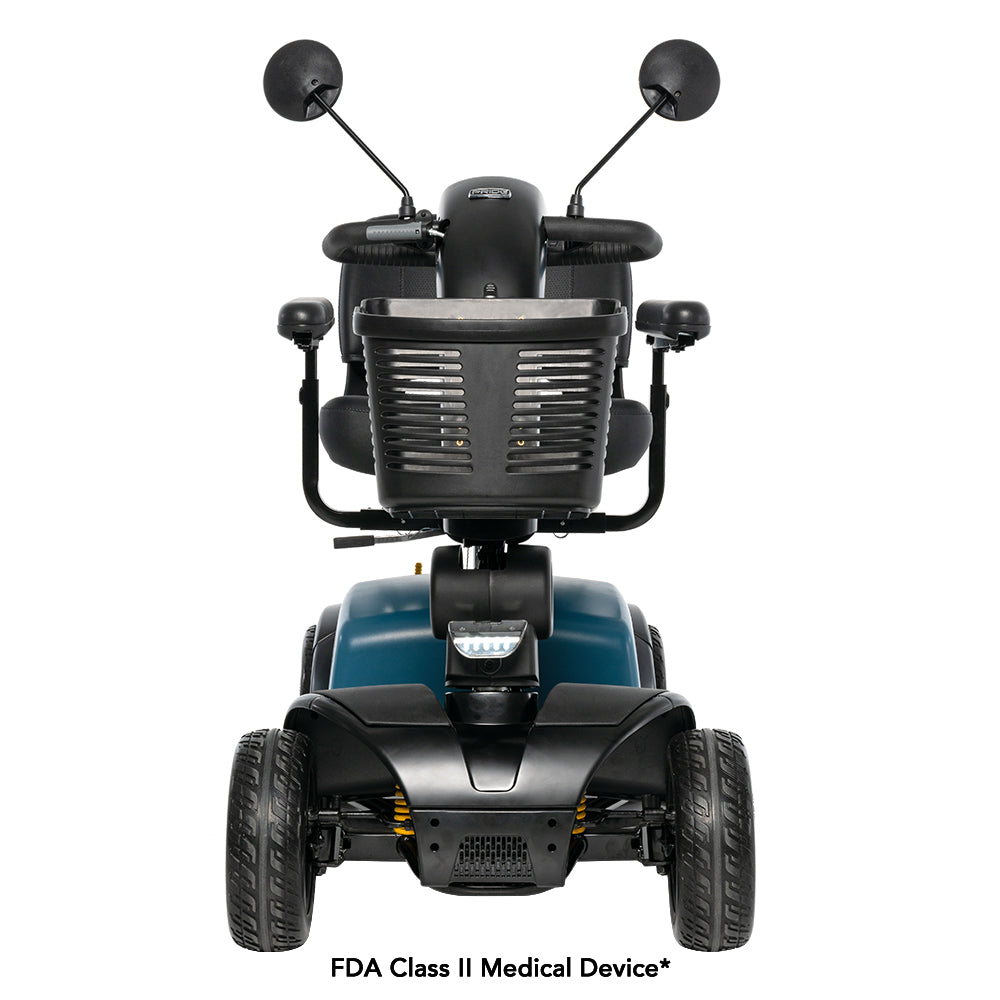 Pride Victory 10 Platinum 4-Wheel Power Mobility Scooter with EZ Turn Technology (SC710PLA)