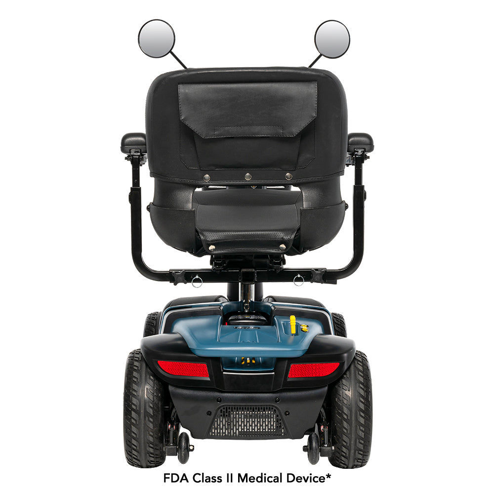 Pride Victory 10 Platinum 4-Wheel Power Mobility Scooter with EZ Turn Technology (SC710PLA)