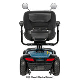 Scooter électrique à quatre roues Pride Victory 10 Platinum avec technologie EZ Turn (SC710PLA)