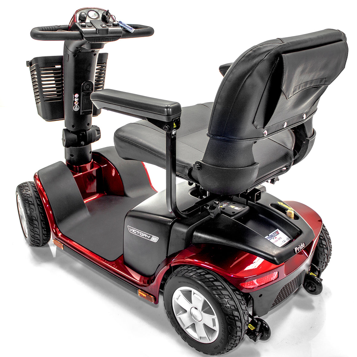 Pride SC710 Victory 10 4-Wheel Power Mobility Scooter with EZ Turn Technology