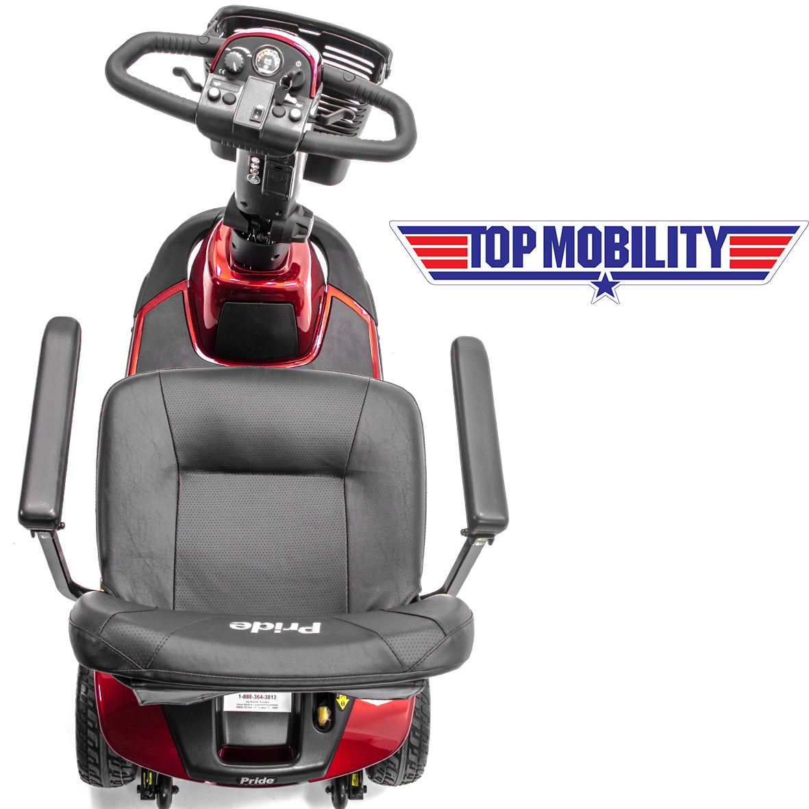 Pride SC610 Victory 10 3-Wheel Power Mobility Scooter