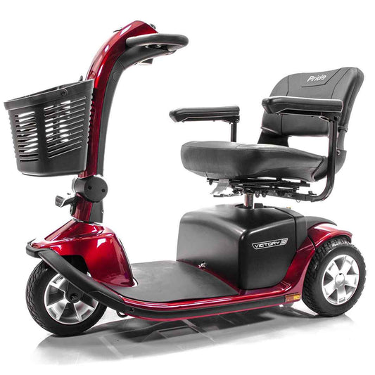 Pride Mobility - SC610 Victory 10 3-Wheel - Full Size Mobility Scooter