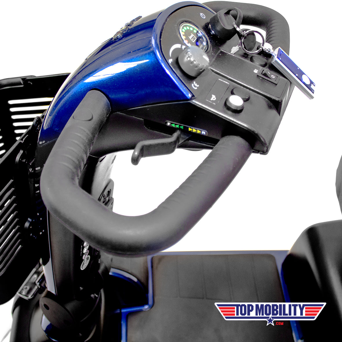 Pride SC710 Victory 10 4-Wheel Power Mobility Scooter with EZ Turn Technology