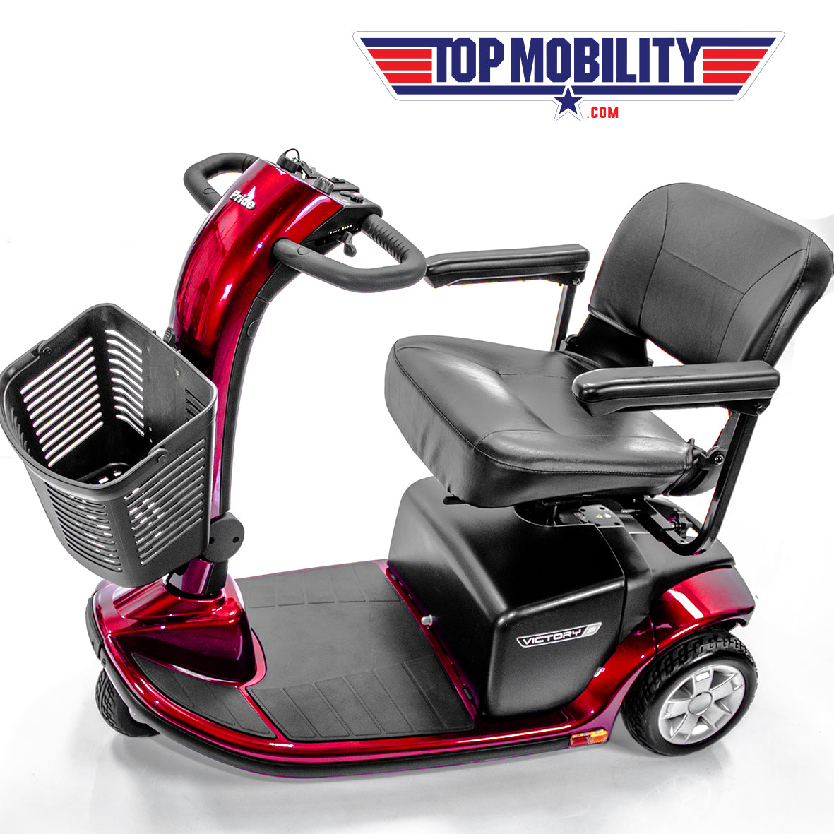 Pride SC609 Victory 9-3 Wheel Power Mobility Scooter