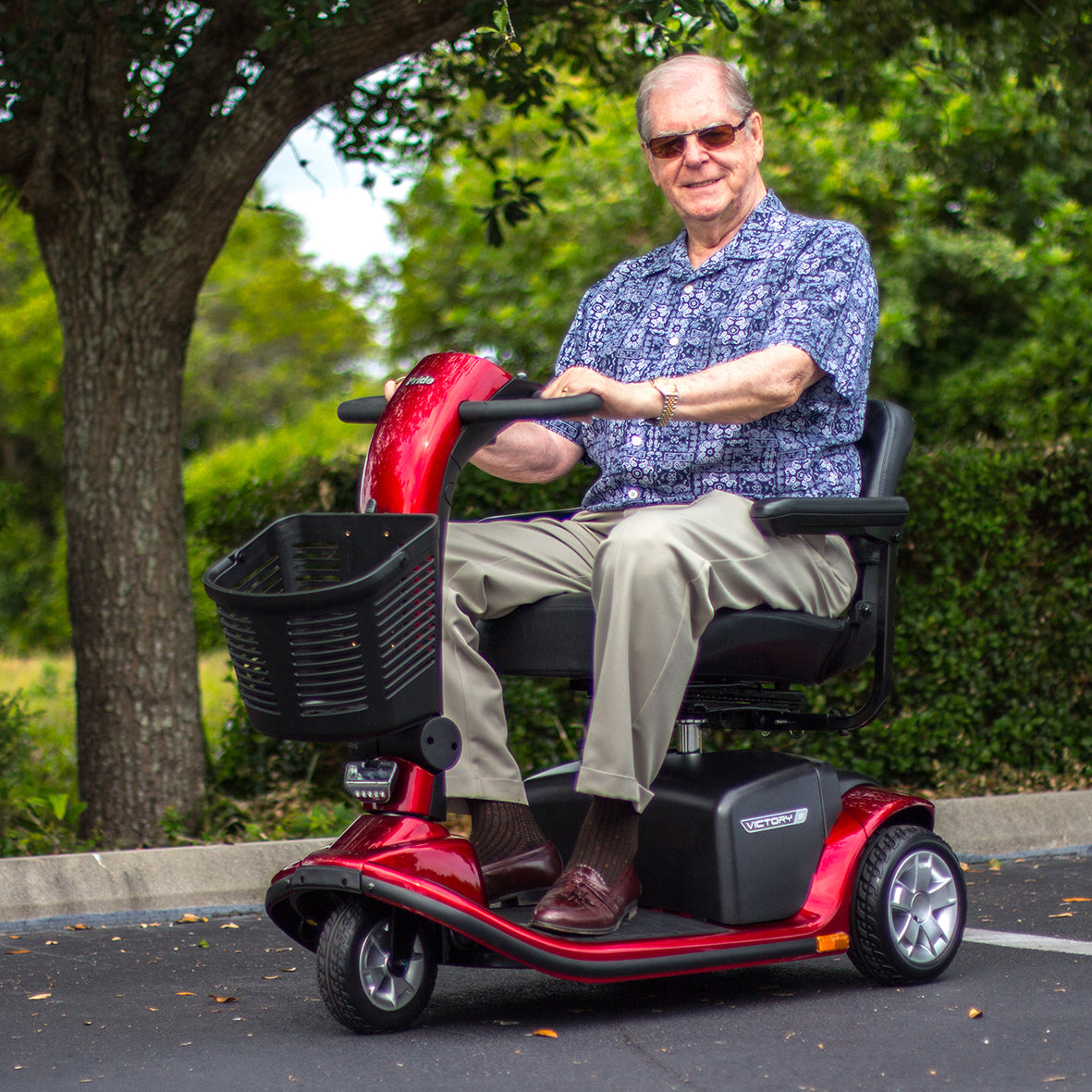 Pride SC609 Victory 9-3 Wheel Power Mobility Scooter