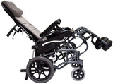 Silla de ruedas manual ultraligera Karman VIP-515 con inclinación en el espacio