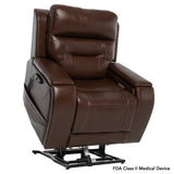Sillón elevador eléctrico Pride VivaLift! PLR-5900 Premier con sistema de audio integrado