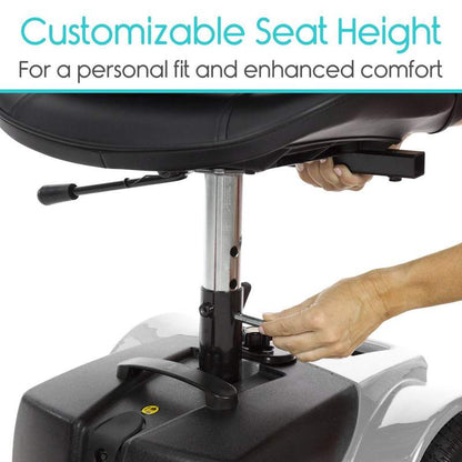 Vive Health 3-Wheel Lightweight Travel Mobility Scooter