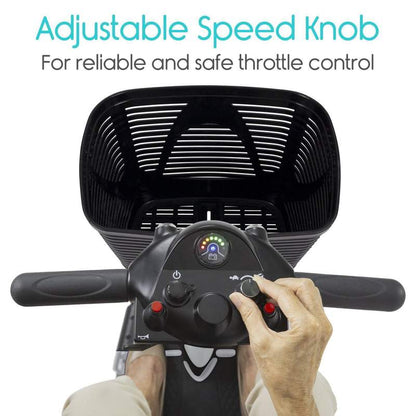 Vive Health 3-Wheel Lightweight Travel Mobility Scooter