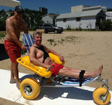WaterWheels by Access Rec Floating Beach Wheelchair