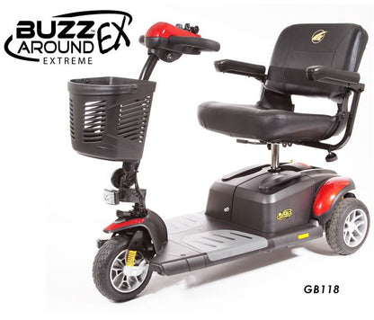 Golden GB118 Buzzaround EX 3-Wheel Travel Mobility Scooter