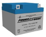 Batería PowerSonic de 12 V y 26 Ah