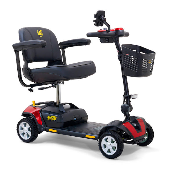 Golden GB124A-STD Buzzaround XL 4 Wheel Full Suspension Travel Mobility Scooter