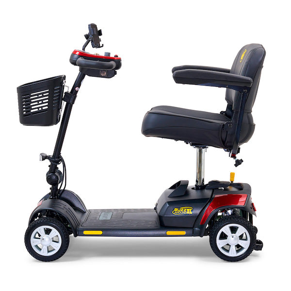 Golden GB124A-STD Buzzaround XL 4 Wheel Full Suspension Travel Mobility Scooter