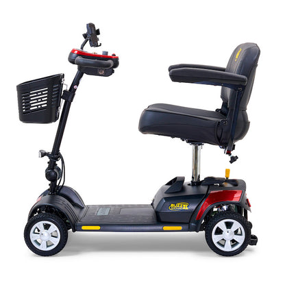 Golden GB124A-STD Buzzaround XL 4 Wheel Full Suspension Travel Mobility Scooter