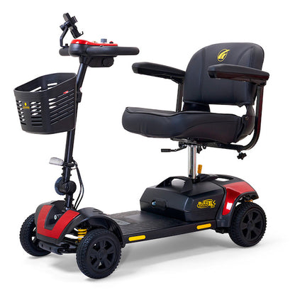 Golden GB124A-SHZ-Buzzaround XL 4 Wheel Heavy Duty Full Suspension Travel Mobility Scooter